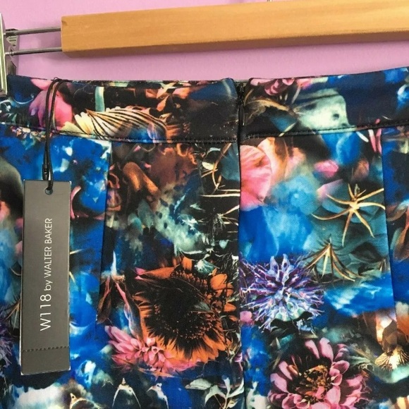 W118 by Walter Baker Dee Printed Skirt Size LARGE - Picture 6 of 12